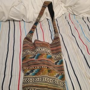 Roots shoulder bag